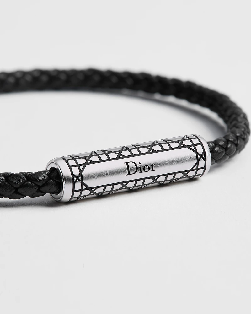 Cannage Woven Leather Bracelet