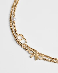 CD Mini Bow Bracelet