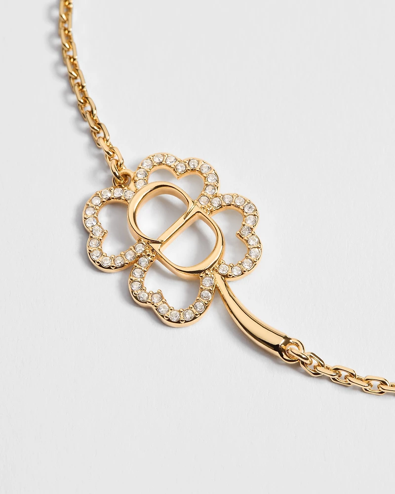 CD Shiny Clover Bracelet