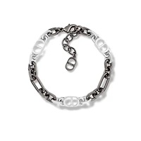 CD Icon Chain Link Bracelet