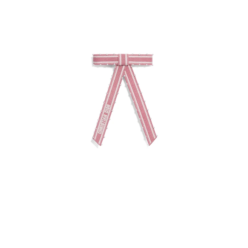 Dioriviera Christian Dior Embroidered Dior Twist Bow