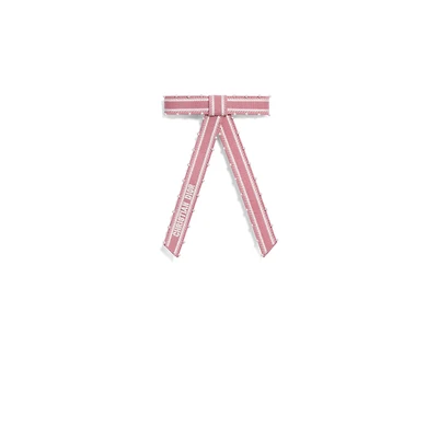 Dioriviera Christian Dior Embroidered Dior Twist Bow