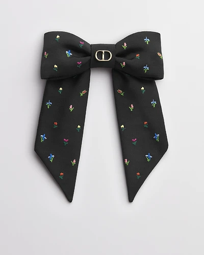 Large Revolution Flowers Dior Twist Bow