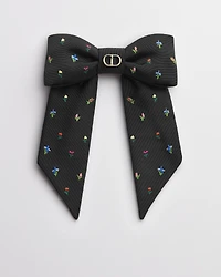 Large Revolution Flowers Dior Twist Bow