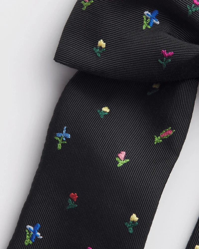 Large Revolution Flowers Dior Twist Bow