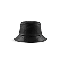 Flat Cannage Teddy-D Small Brim Bucket Hat