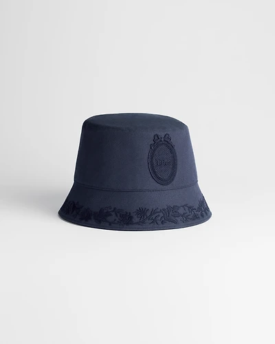 Dior Médaillon Teddy-D Small Brim Bucket Hat