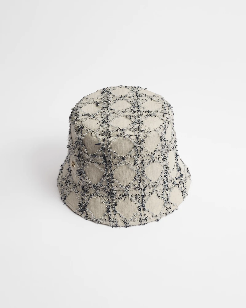 Cannage Teddy-D Small Brim Bucket Hat