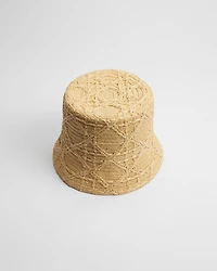 Dioriviera Cannage Teddy-D Small Brim Bucket Hat