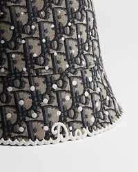 PolkaDior Oblique Teddy-D Small Brim Bucket Hat
