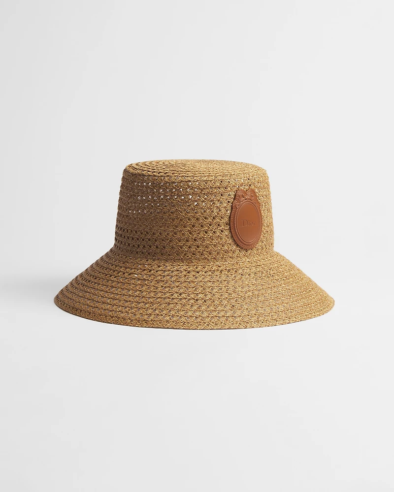 Dioriviera Dior Médaillon Teddy-D Large Brim Hat