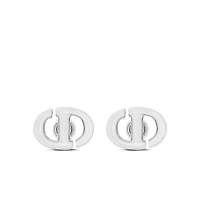 CD Navy Stud Earrings