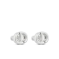 CD Navy Stud Earrings