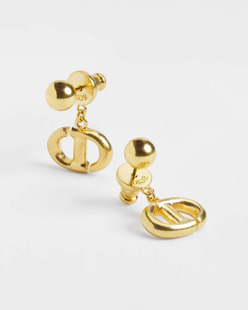 CD Navy Earrings
