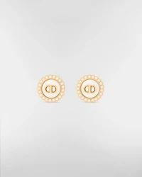Petit CD Baroque Stud Earrings