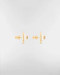 Petit CD Baroque Stud Earrings