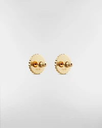 Petit CD Baroque Stud Earrings