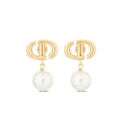 CD Navy Earrings