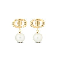 CD Navy Earrings