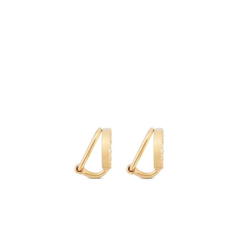 Petit CD Clip-On Stud Earrings