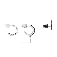 Dior Black Star Earring Set