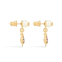 D-Drop Earrings
