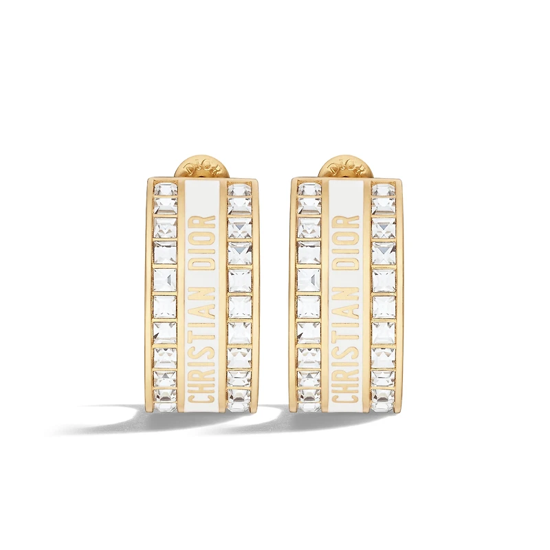 Dior Night Code Hoop Earrings