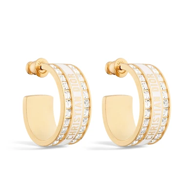 Dior Night Code Hoop Earrings