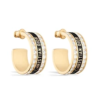 Dior Night Code Hoop Earrings