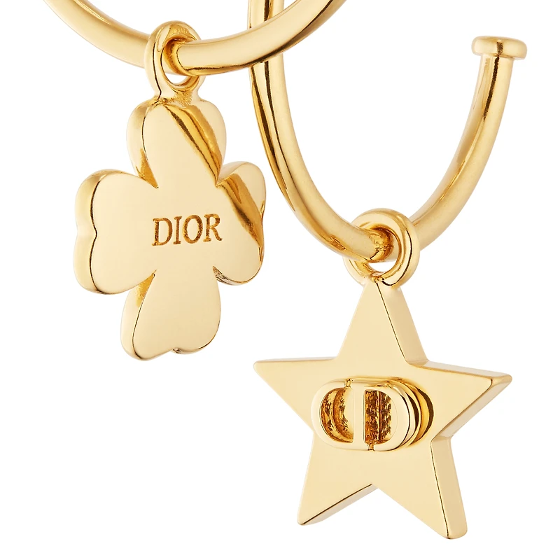 Lucky Dior Hoop Earrings