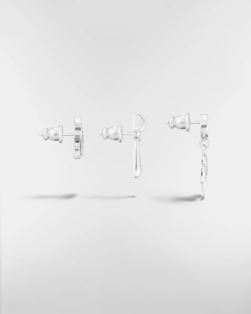 Knock on Wood Earring Set