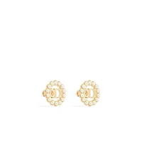 Petit CD Circle Stud Earrings