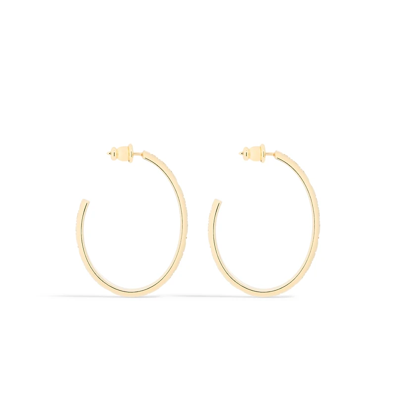 Dior Trésor Hoop Earrings