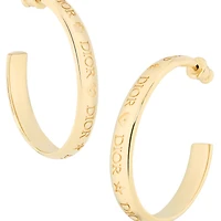 Dior Trésor Hoop Earrings