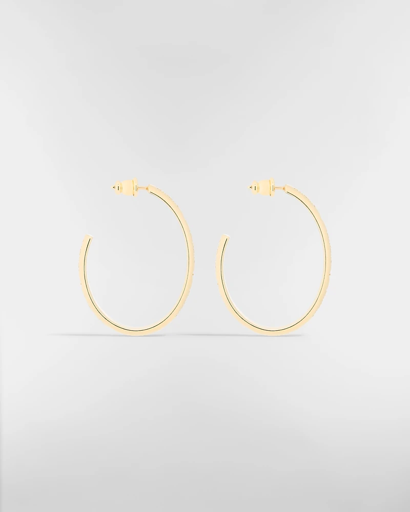 Dior Trésor Hoop Earrings