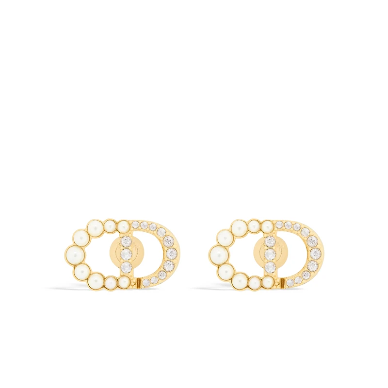 Petit CD Duo Stud Earrings