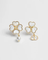 Dior Sparkling Clover Earrings