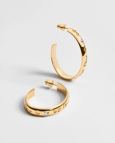 Dior Trésor Hoop Earrings