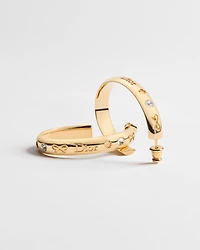 Dior Trésor Hoop Earrings
