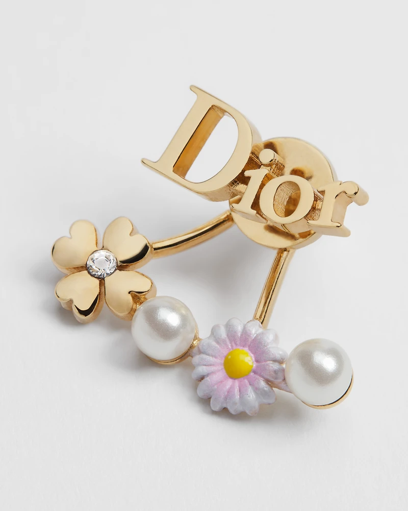 Dior Mini Daisy Earrings