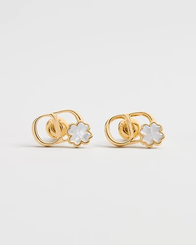 CD Garden Stud Earrings