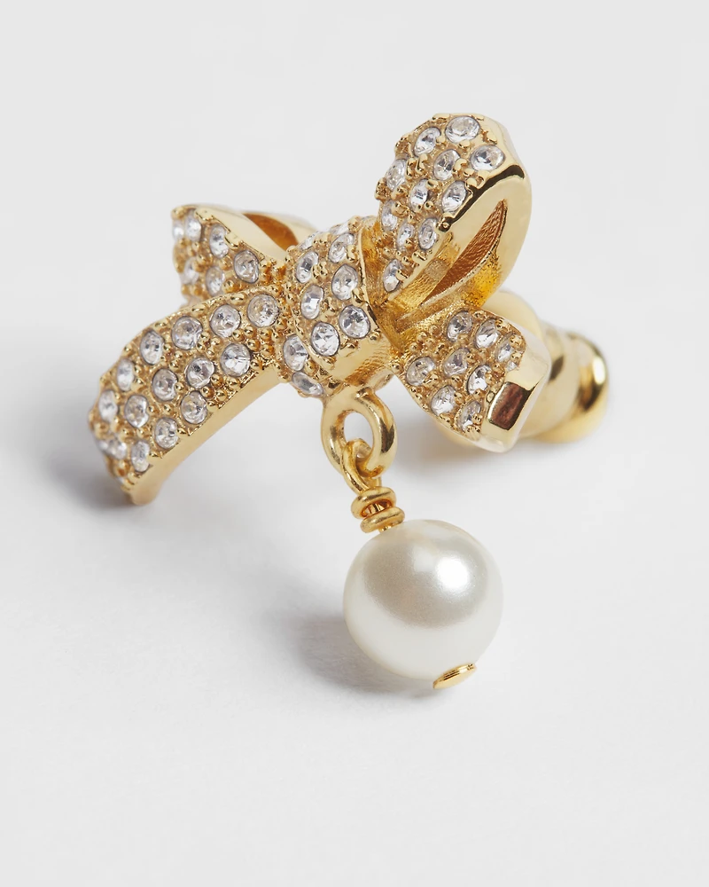Delicate Bow Earrings