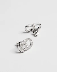 CD Signature Stud Earrings