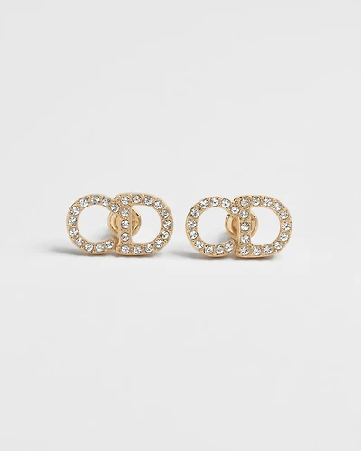 CD Signature Stud Earrings
