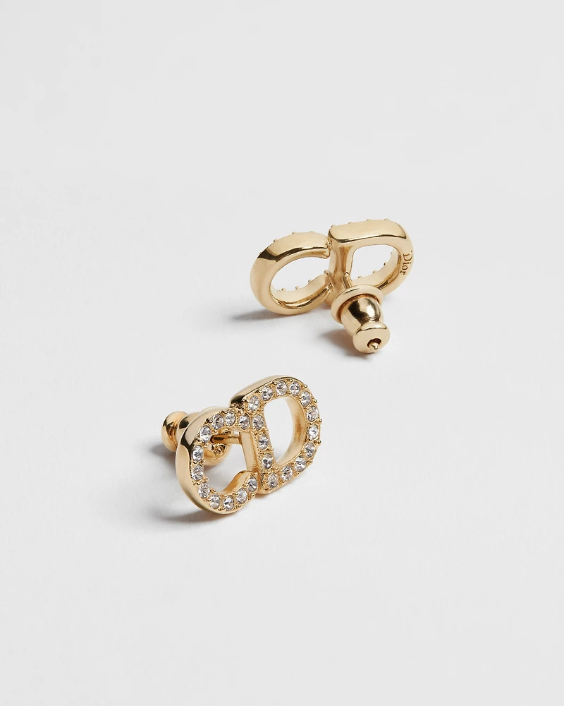 CD Signature Stud Earrings