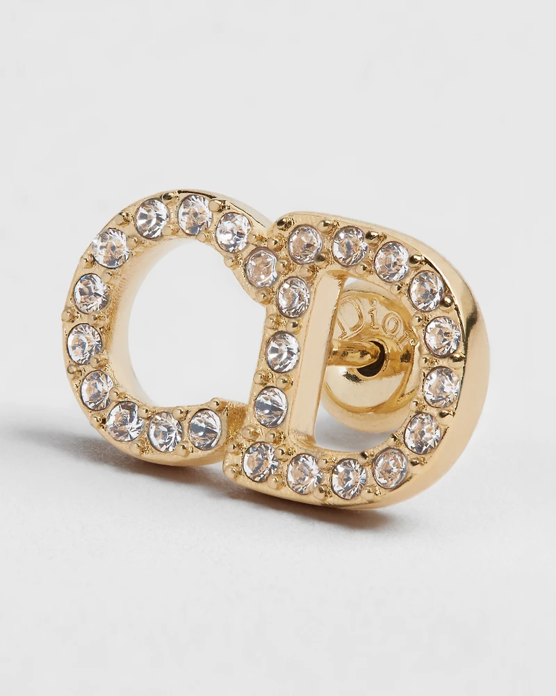 CD Signature Stud Earrings
