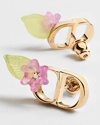 Dioriviera Brush & Bloom Stud Earrings