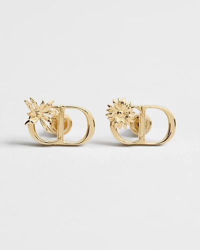 CD Multi Flowers Stud Earrings