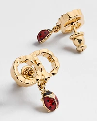 Dior Qixi CD Lady Twist Earrings