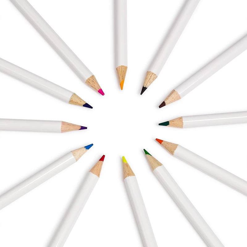 Set of 12 Colored Pencils